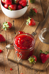 Homemade Organic Strawberry Jelly