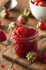Homemade Organic Strawberry Jelly