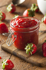 Homemade Organic Strawberry Jelly