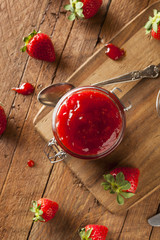 Homemade Organic Strawberry Jelly