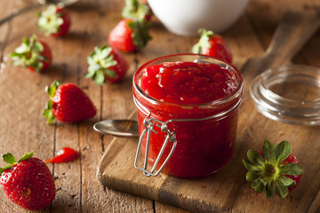 Homemade Organic Strawberry Jelly