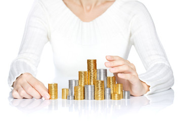 Money saving or care concept