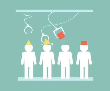replaceable work resources change brain control
