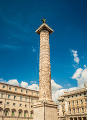 Fototapeta na wymiar Column of Marcus Aurelius