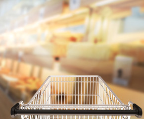 Abstract Blur Shopping Market Background