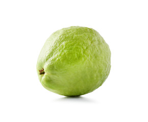 Guavas isolated on white background