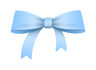 Naklejka premium Christmas Ribbon Bow