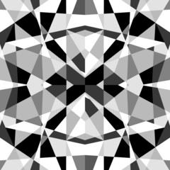 Monochrome Geometric Pattern