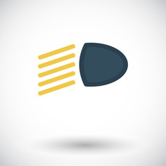 Headlight icon.