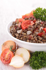 lentils salad