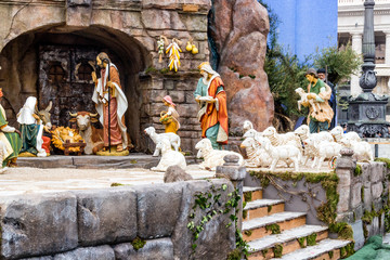 Nativity scene in Italy