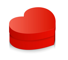 Valentine Gift Box Vector