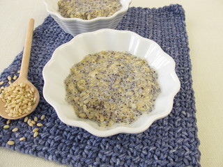 Mochi Milchreis mit Mohn