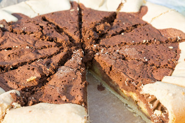 Chocolate pie.