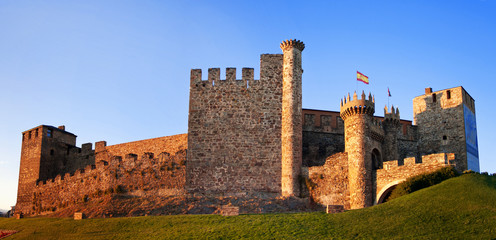 Templarium castle, Ponferrada, Santiago Road, Spain - 80776282