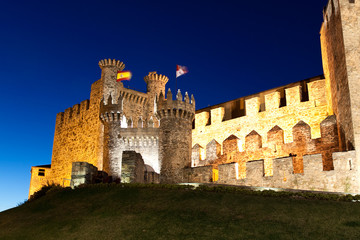Templarium castle, Ponferrada, Santiago Road, Spain - 80776288