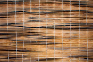 Bamboo curtain
