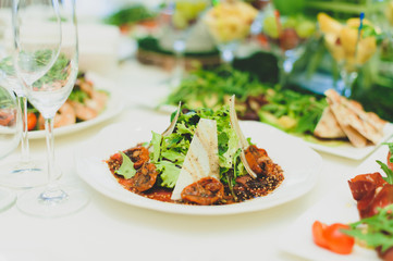Salad with Sauce