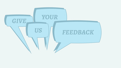 give me feedback speech bubbles