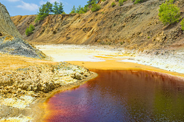 The unusual colors