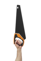 Obraz premium Hand with saw