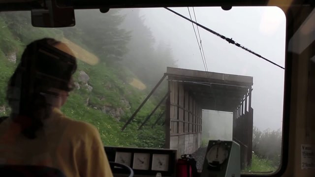 Mountain Train Inside