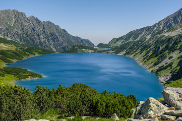 Fototapeta na wymiar Dolina Pięciu Stawów Tatry
