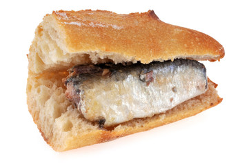 Sandwich à la sardine
