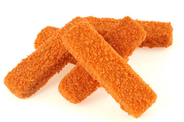 B&acirc;tonnets de poisson pan&eacute; surgel&eacute;