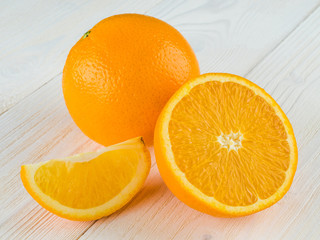 Oranges cut set
