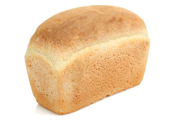 bread brick isolated