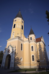 Fototapeta na wymiar church in velika gorica, croatia