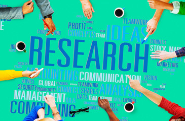 Research Data Facts Information Solutions Exploration Concept