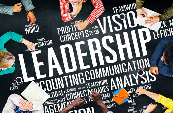 Leadership Boss Management Coach Chief Global Concept