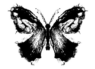 Papillon abstrait