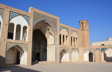 Fototapeta na wymiar mosquée iranienne, Kashan