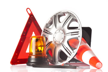 car accessories and road emergency items