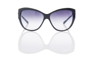 Fototapeta premium Elegant sunglasses isolated on the white