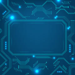 Abstract computer or technical background