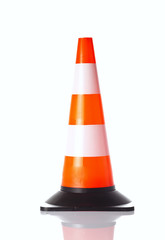 traffic cone isolated