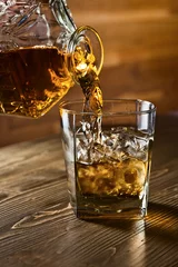 Crédence de cuisine en verre imprimé Bar whisky