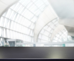 Table Top And Blur Office of Background