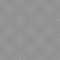 Circles pattern. Seamless checked texture.