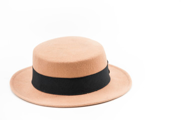 hat on a white background
