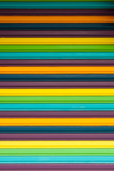 Corrugated paint metal