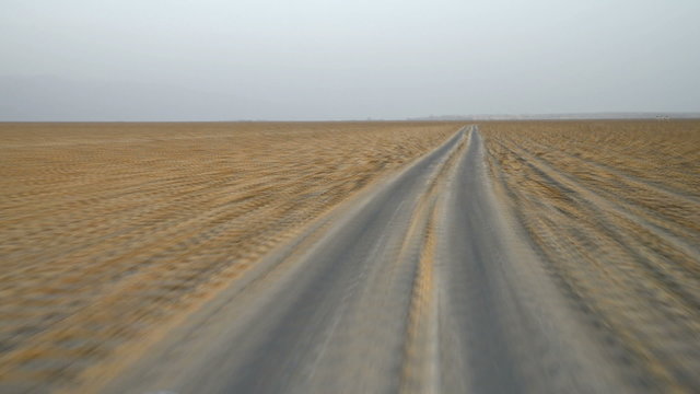 Travel in off-road vehicle, Danakil Depression, Ethiopia, Africa