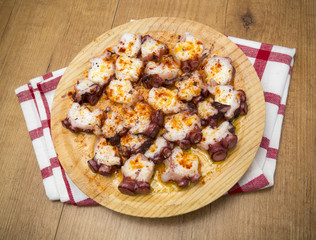 Pulpo como aperitivo