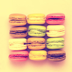 Colorful macaroons
