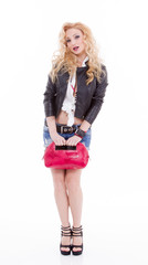 Fototapeta premium Beautiful blonde woman