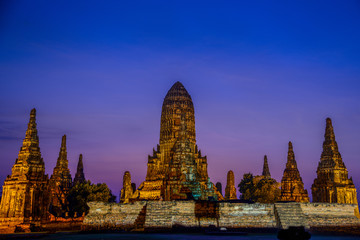 Fototapeta na wymiar Ancient Pagoda in Twilight